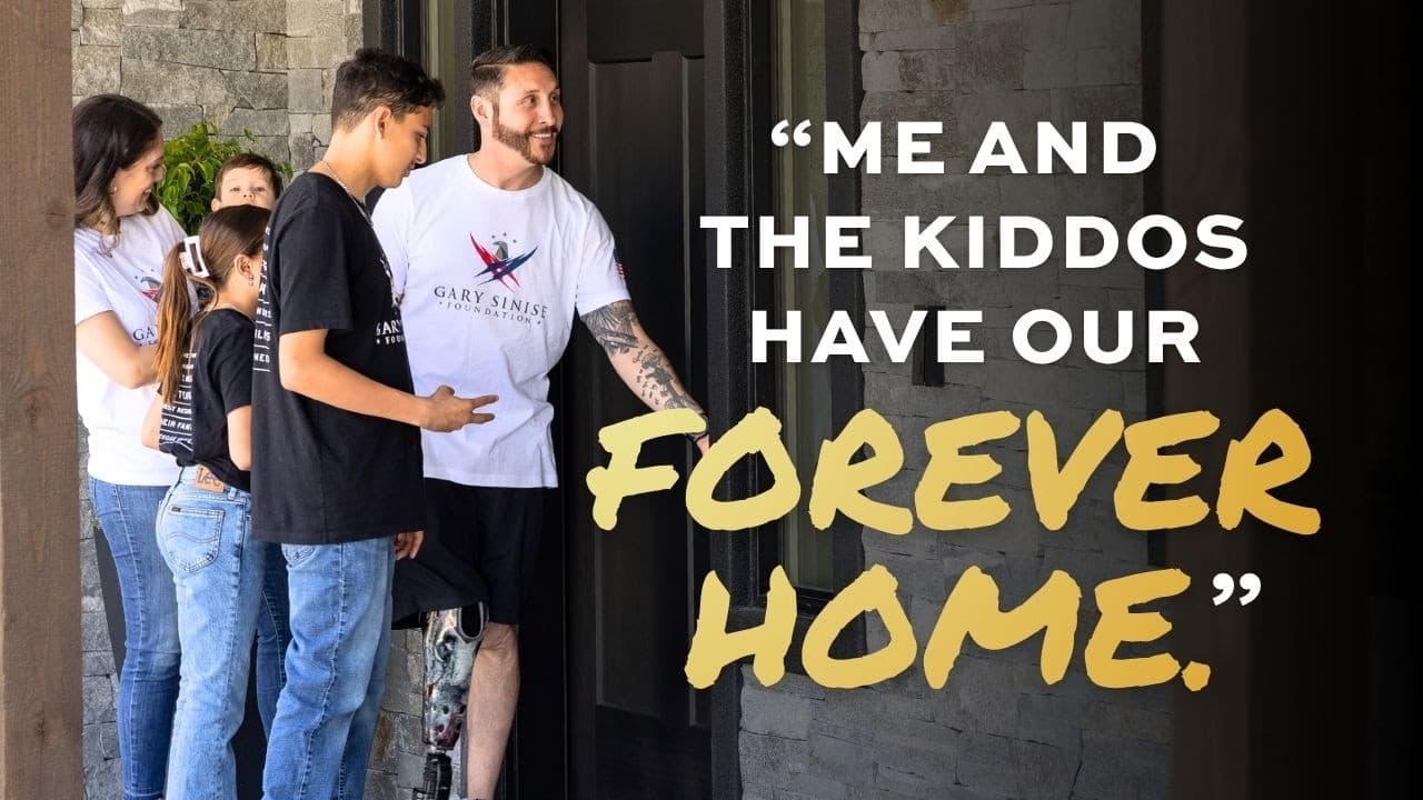 Gary Sinise Gives Personal Tour of Wounded Marine’s New Forever Home