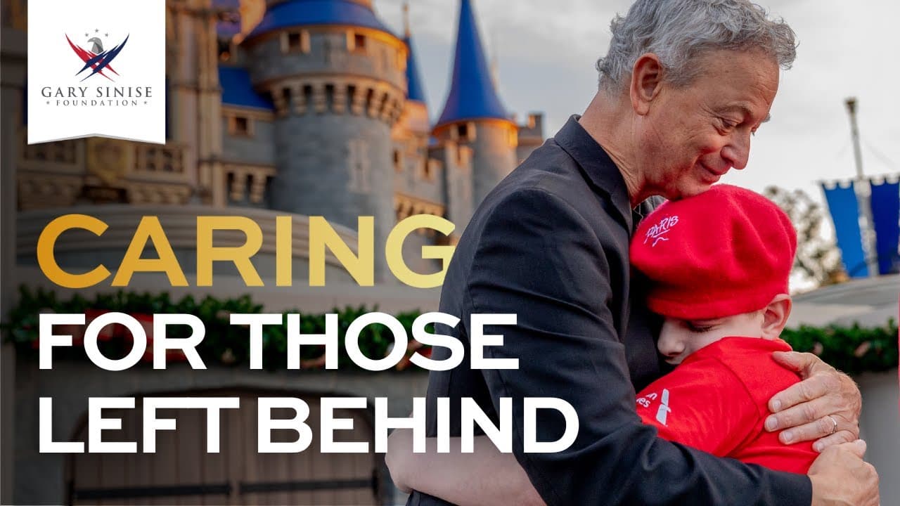 Gary Sinise Honors Families of Fallen Military Heroes