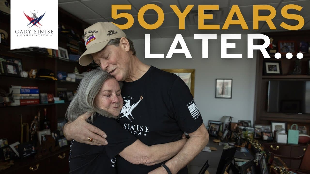 Gary Sinise Honors Children of Fallen Vietnam War Heroes